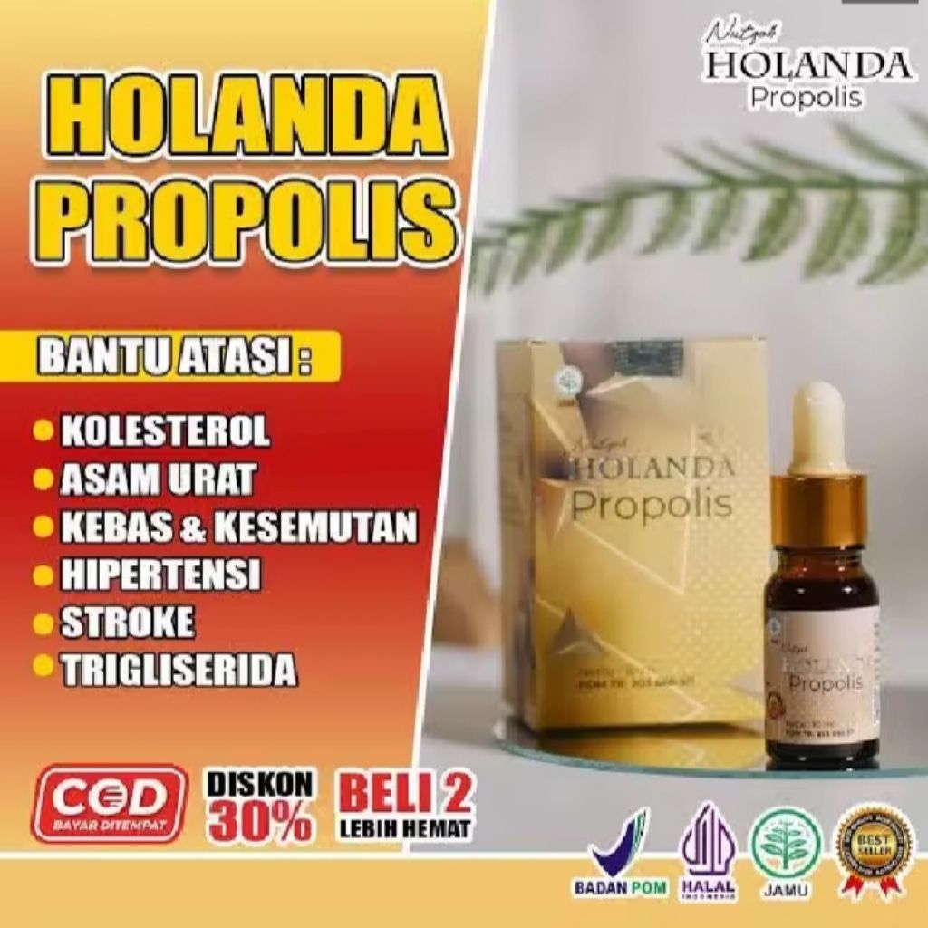 Promo Holanda propolis 100% asli" Holanda propolis official store" Holanda propolis original 100% as