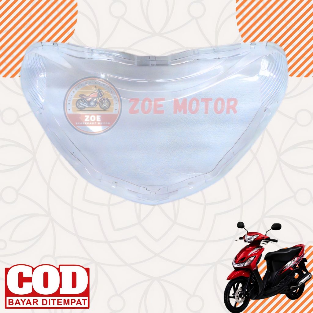 Mika Lampu depan Motor Yamaha Mio Sporty Smile Tahun 2007 - 2012