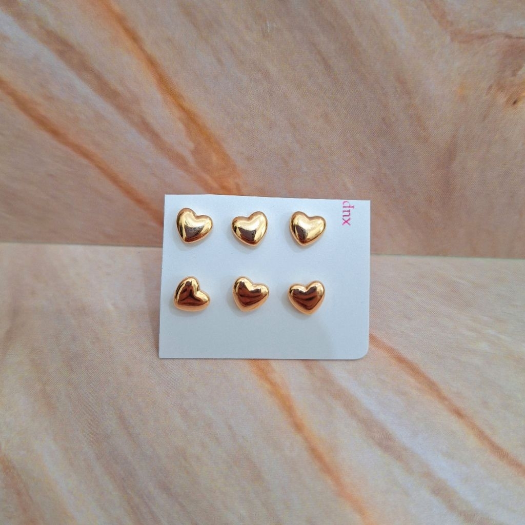 Xuping Anting Tusuk Wanita Love Simple