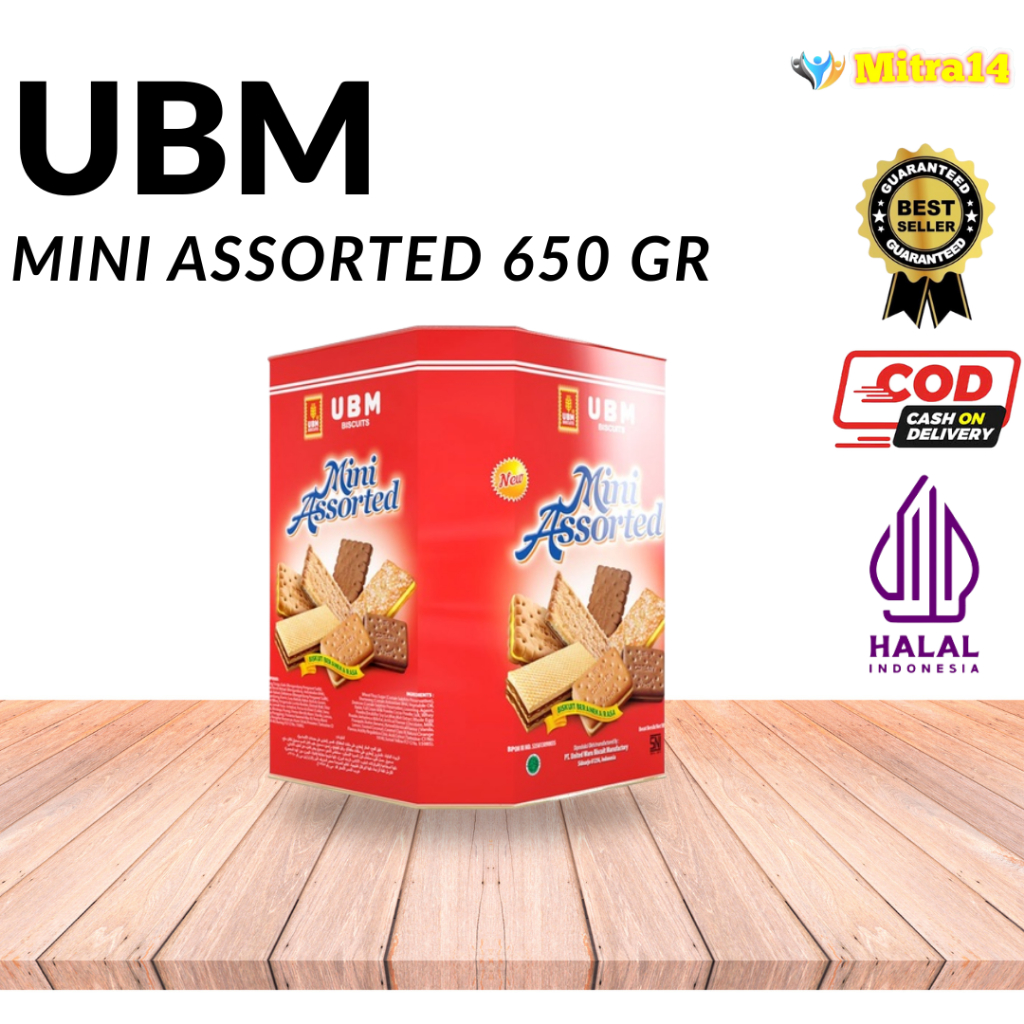 UBM Mini Assorted 650 gr / ubm borneo asst 650 gr