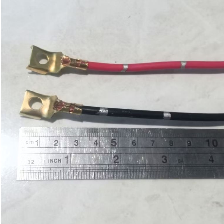 Kabel Aki Motor 1 set sepasang Kabel Aki Sepeda Listrik Motor Listrik Kabel Jumper Aki