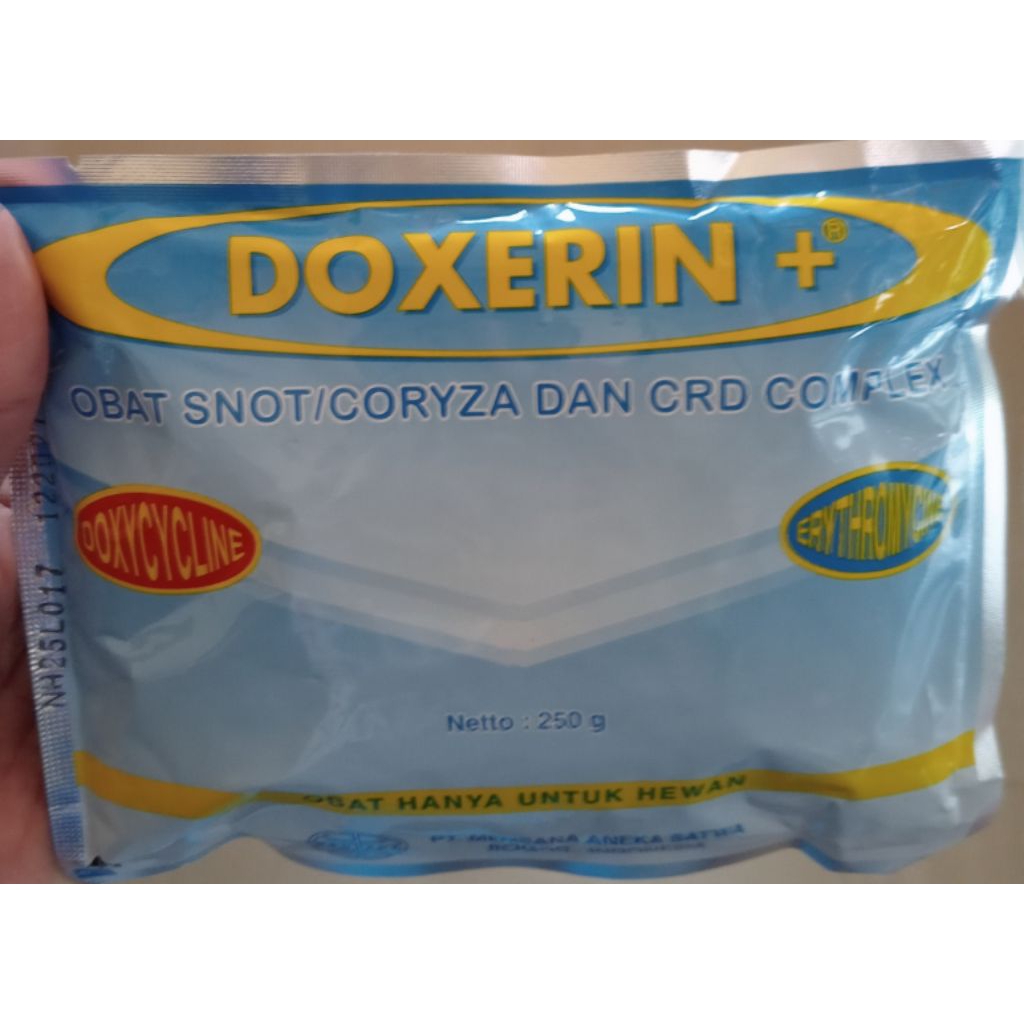 DOXERIN plus 250 gram obat antibiotik ayam atau unggas