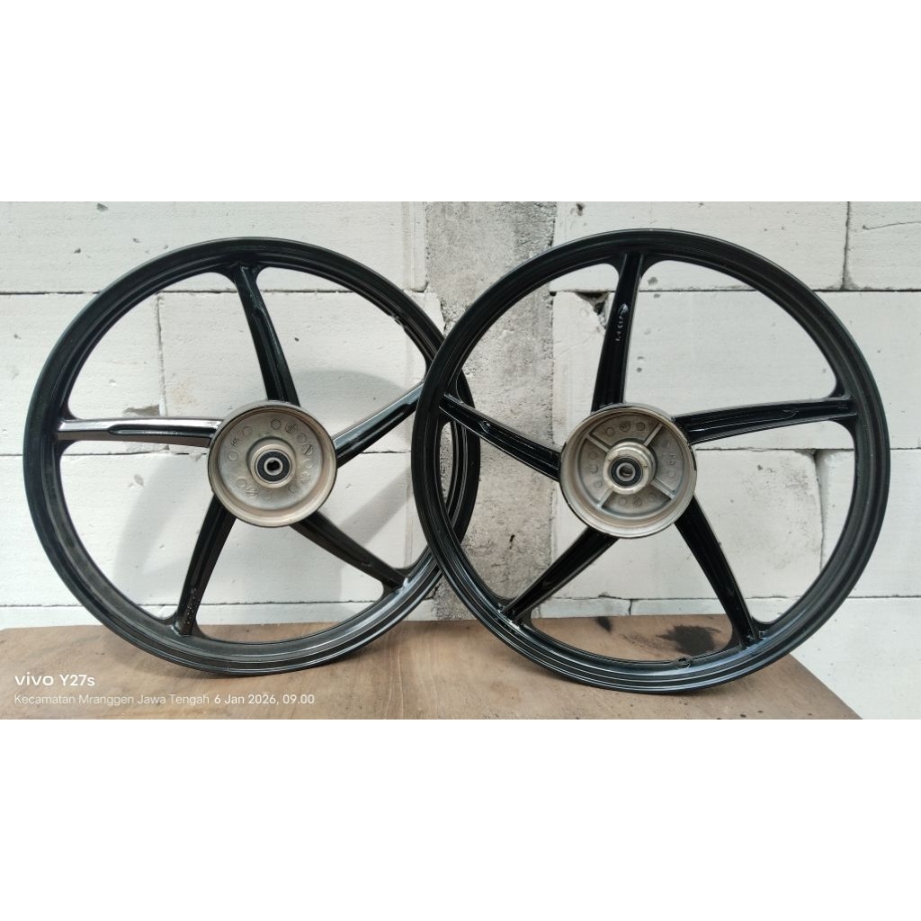 Velg KIRANA Kharisma Supra X 125 double tromol