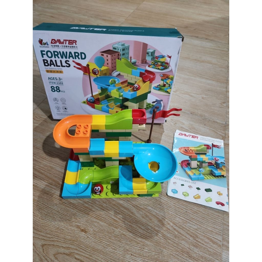 Mainan block forward balls 88pcs