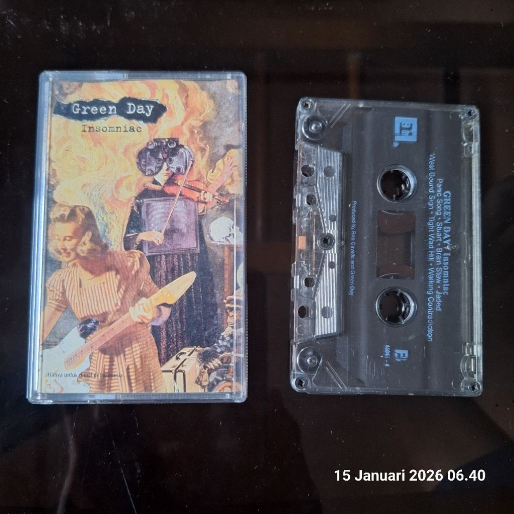 kaset green day insomniac