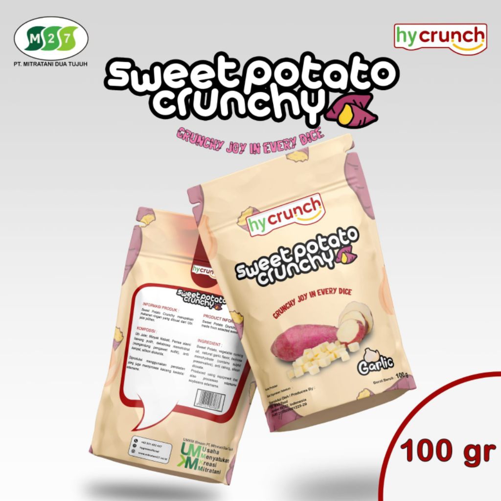 Sweet potato crunchy (Ubi crispy)