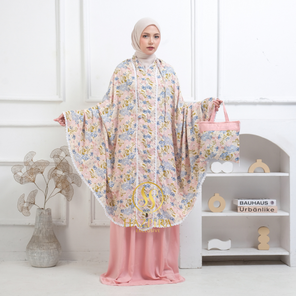 Mukena Dewasa 2in1 Bali Rayon Premium Viscose Aliya Jumbo