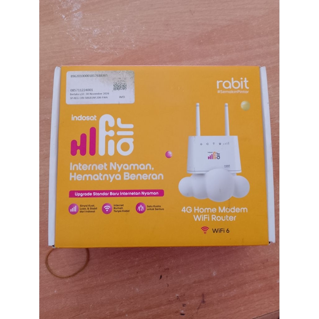 modem router Hifi air TRI Indosat