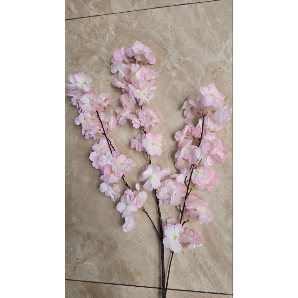 bunga cherry blossom artificial