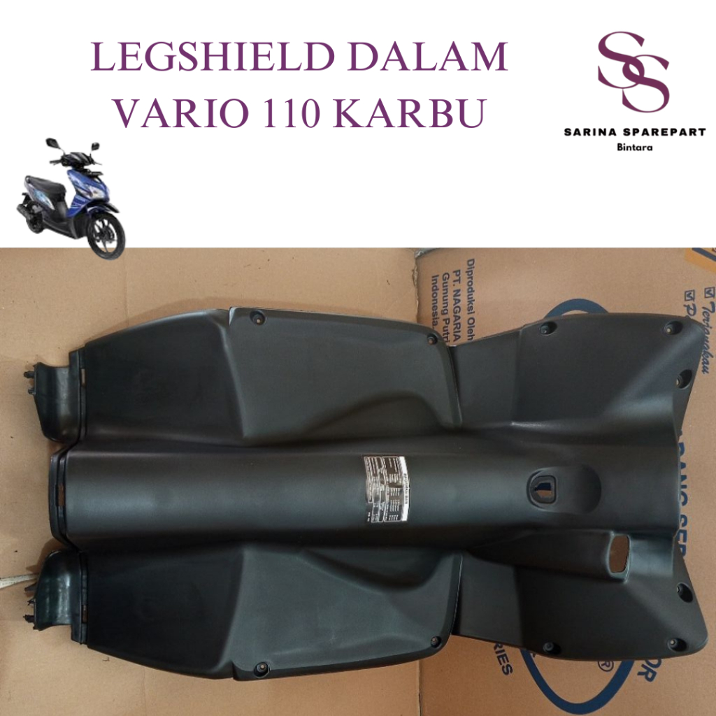 Legshield dalam vario 110 karbu dasbor kunci kontak vario karbu 2008-2011 KVB merk narita