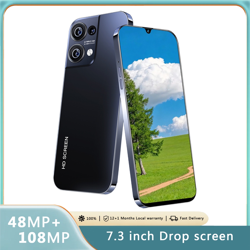 RENO 8  Smartphone 512GB+16GB Layar 120Hz, 7,3 inci