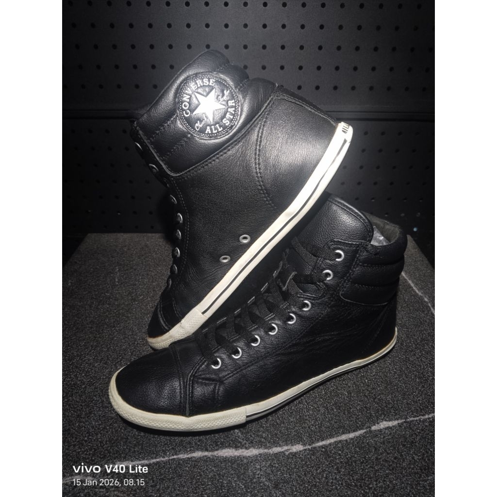 (second) Converse Chuck Taylor All Star Slim kulit size 40 insole 25,5cm