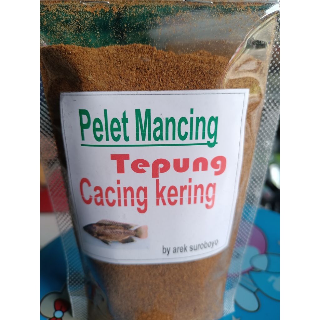Umpan Mancing Tepung Cacing Kering