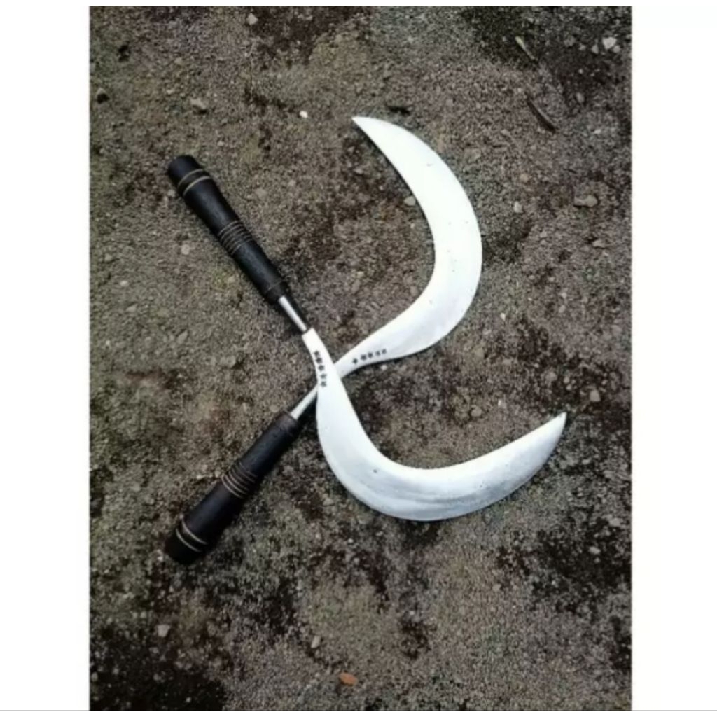 Arit rumput khas madura cap bintang lima baja asli super tajam