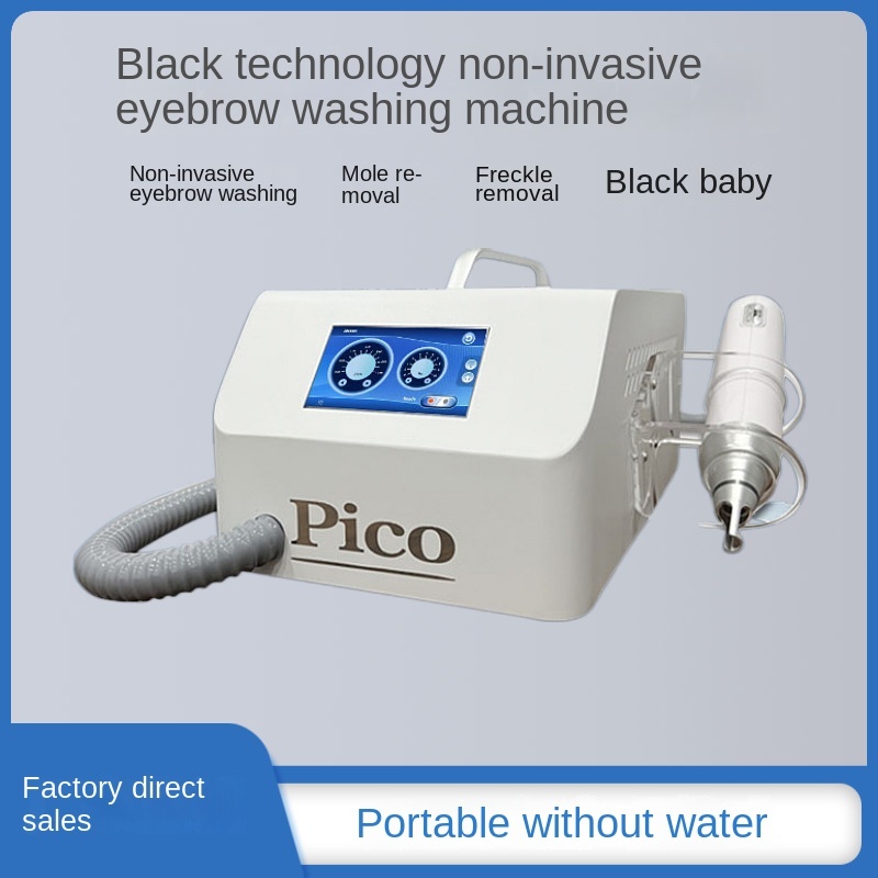 Portable Pico Laser alat Tidak perlu menambahkan air Laser wajah menghilangkan flek laser picosecond