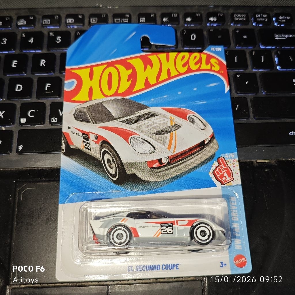HOTWHEELS HOT WHEELS El Segundo Coupe No. 26 putih white HW Fan Driven D26 JJJ57