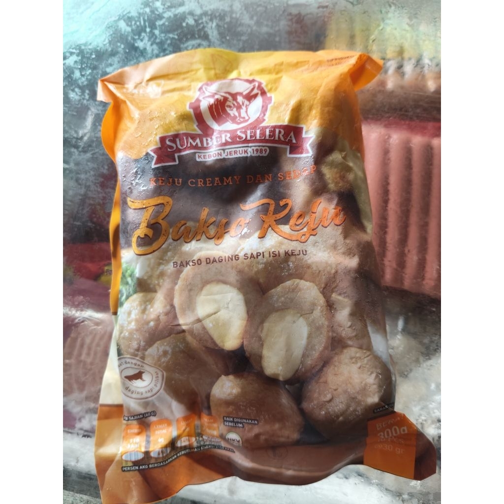 Sumber Selera Bakso Daging Sapi isi Keju 300gr