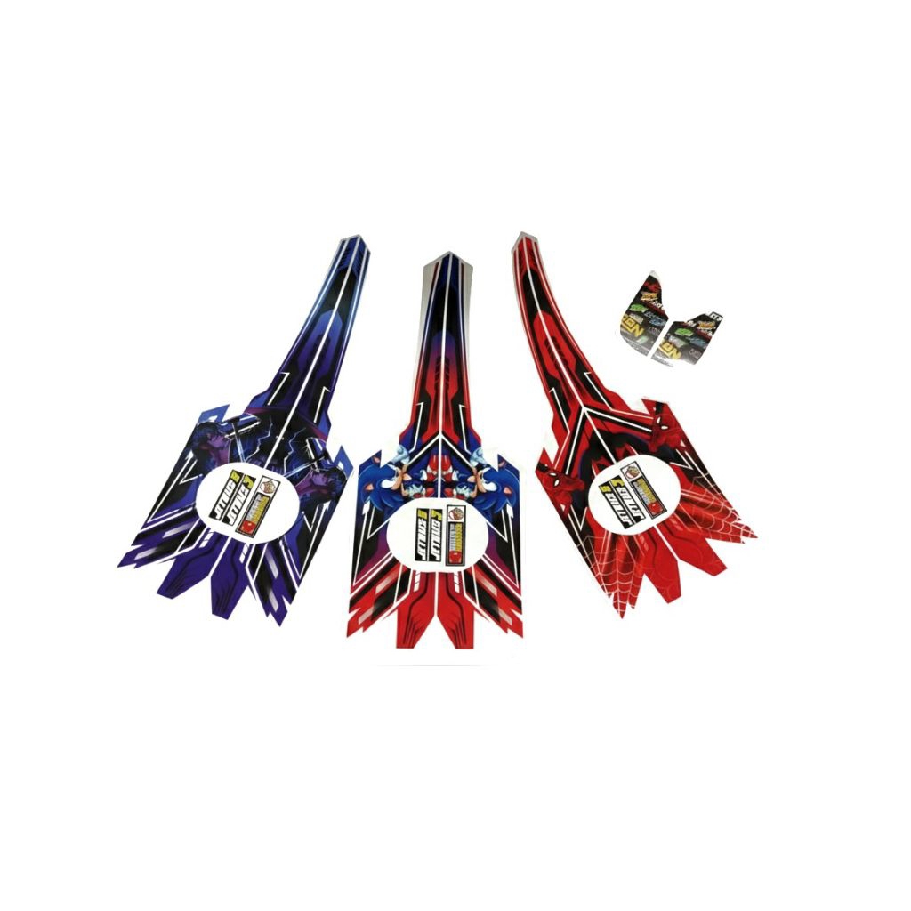 Stiker Livery Anime Bus miniatur RKC