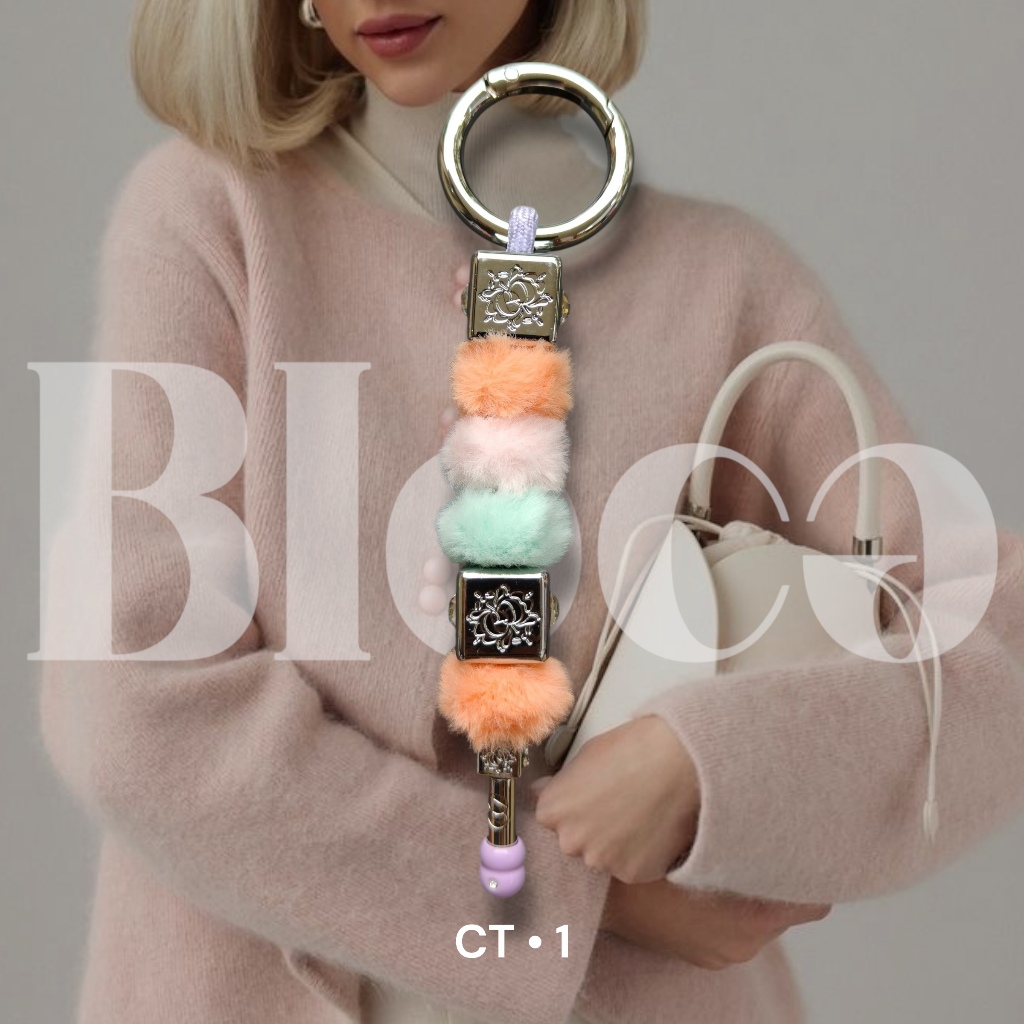 [Bloca Bag Charm] Cat Tail