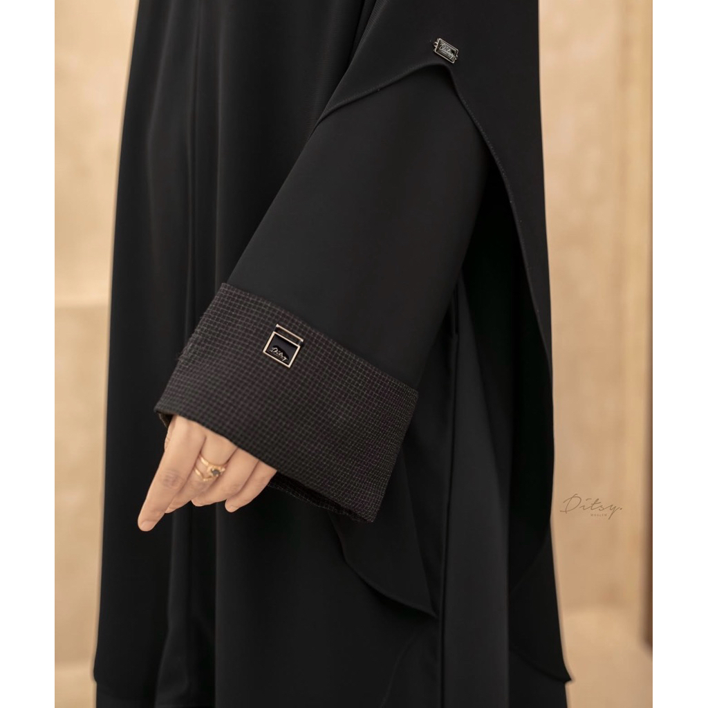 BARU-NEW Ditsy moslem Januari Abaya only
