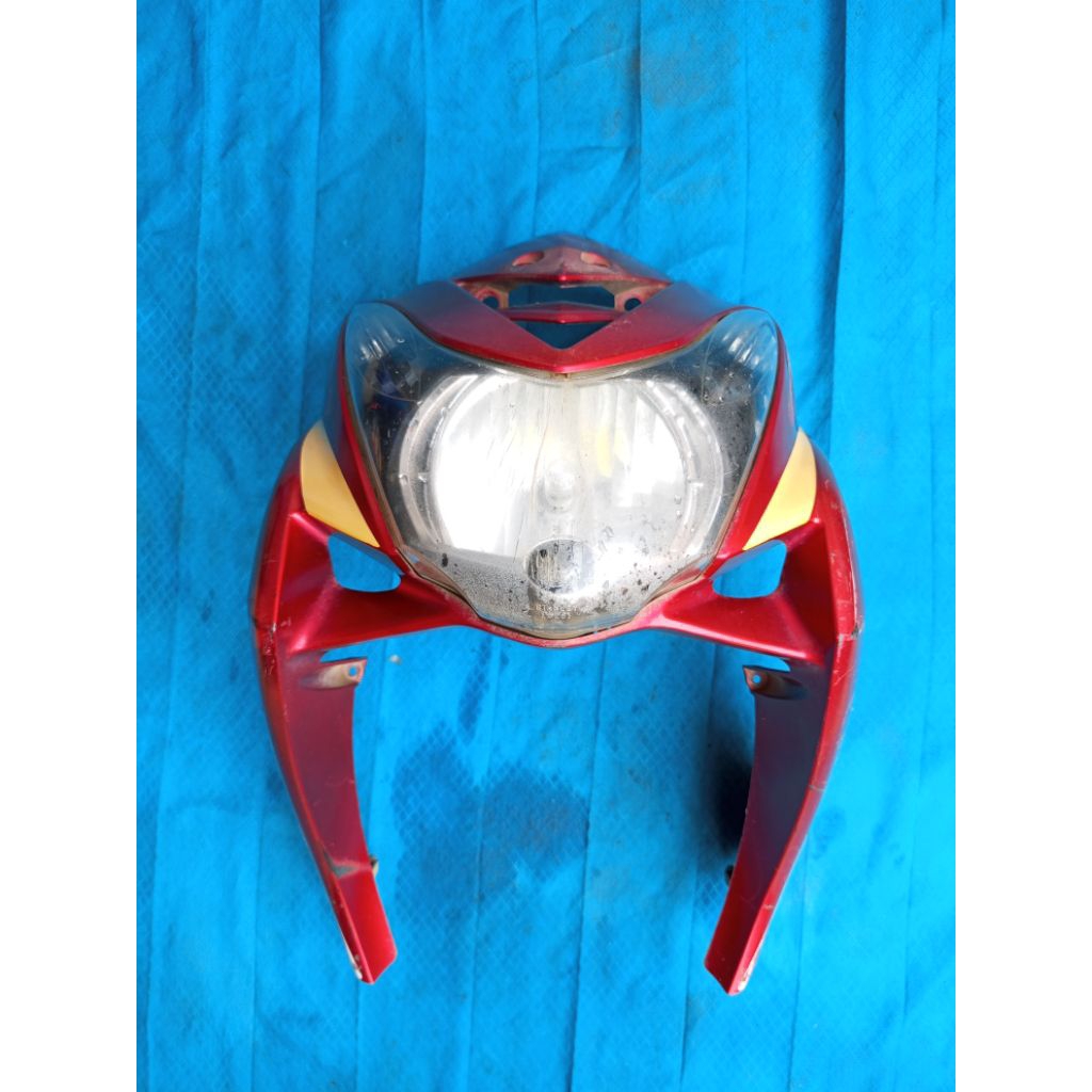 cover set tameng Yamaha Mio soul karbu Original / tameng set reflektor Mio soul karbu Original copot