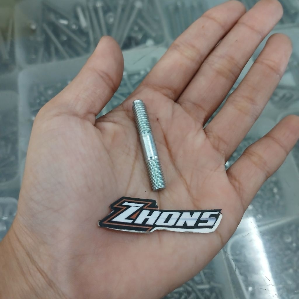 BAUT TANAM KNALPOT 6X6 BAUT TANAM KNALPOT M6 ( MINIMAL ORDER GROSIR )