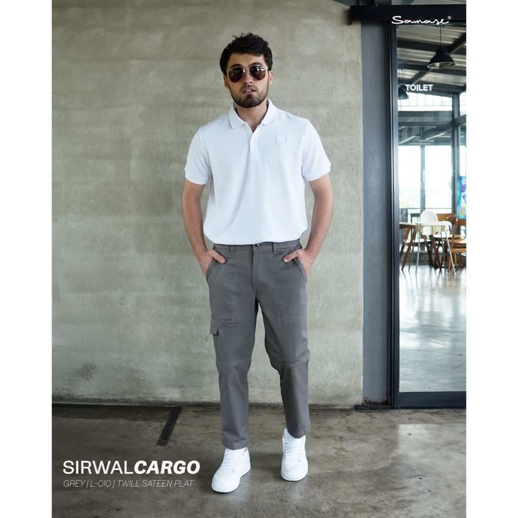 SAMASE Sirwal Cargo L010 Celana Panjang Pria Samase Original Produk Terbaru 2026 Samase Official