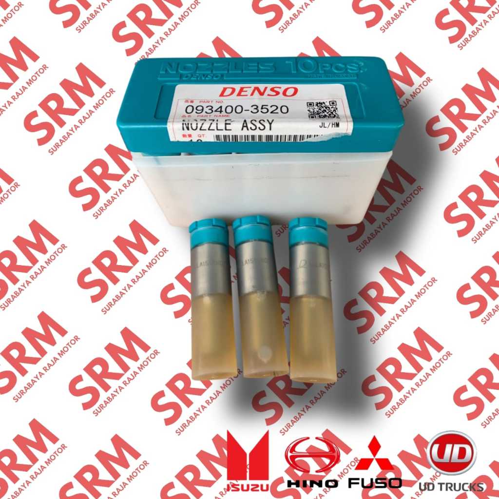 NOZZLE LOHAN 3520 DENSO G / Jarum Nozzle HINO LOHAN TI JO8C 093400-3520 Asli Jepang