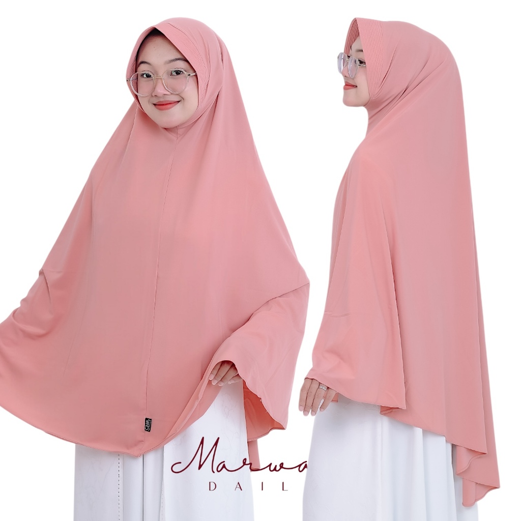 HIJAB BERGO POLOS CHR JUMBO | CHR HIJAB BAHAN JERSEY SUPER KERUDUNG SYARI