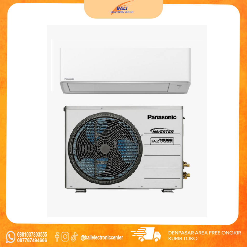 PANASONIC AC SPLIT AIR CONDITIONER SI BIRU INVERTER CSPU-AKJ SERIES