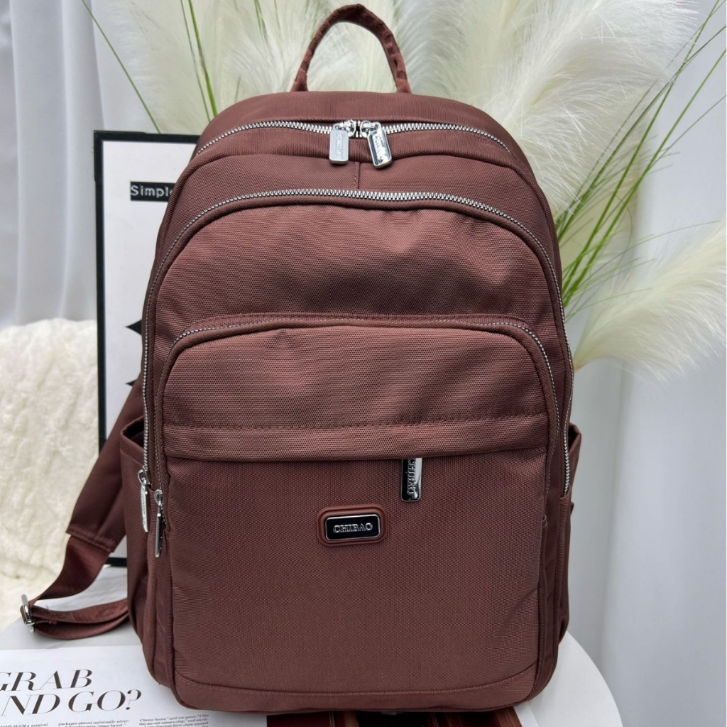 CHIBAO - Tas Ransel Jumbo 11898 Backpack Kanvas Tebal Penyimpanan Besar