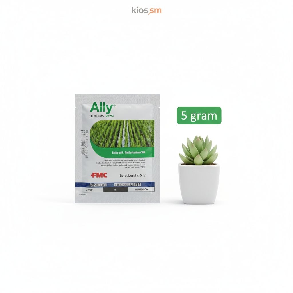 Herbisida Ally 20 WG 5gr  Obat Rumput Padi Sistemik Selektif
