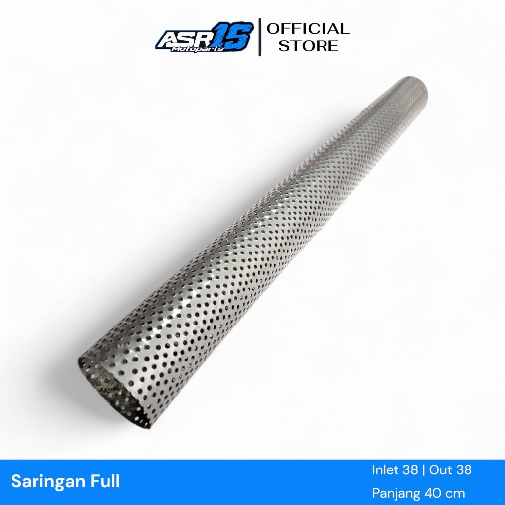 Saringan Knalpot PNP CMS TZM ZRC Tsikigi lubang 2 mm inlet 38