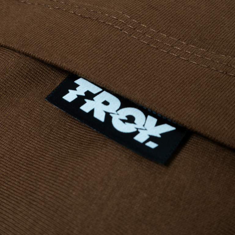 Troy Company Tshirt Toffee Owl Circle Basic - Kaos Lengan Pendek Kaos Coklat Toffee MTD 2998