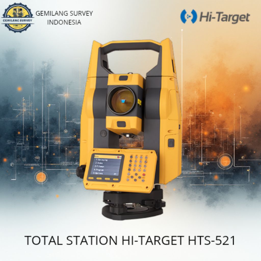Total Station HI-TARGET HTS-521L10 Baru