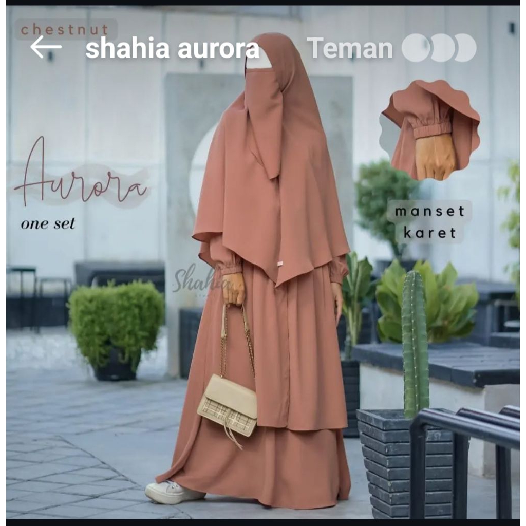 Gamis Set Aurora by Shahia