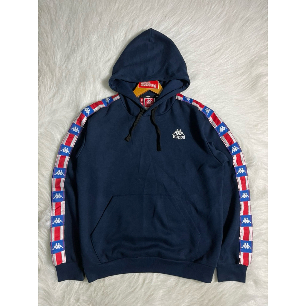 Hoodie Kappa Taped second (3223) - Hoodie second - hoodie second branded - Jaket Second - Jaket Seco