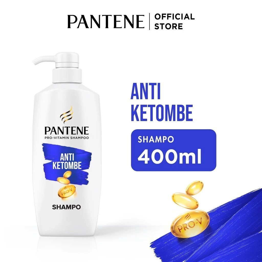 Shampoo Pantene 400ml Anti Ketombe dan Perawatan Rambut Rontok