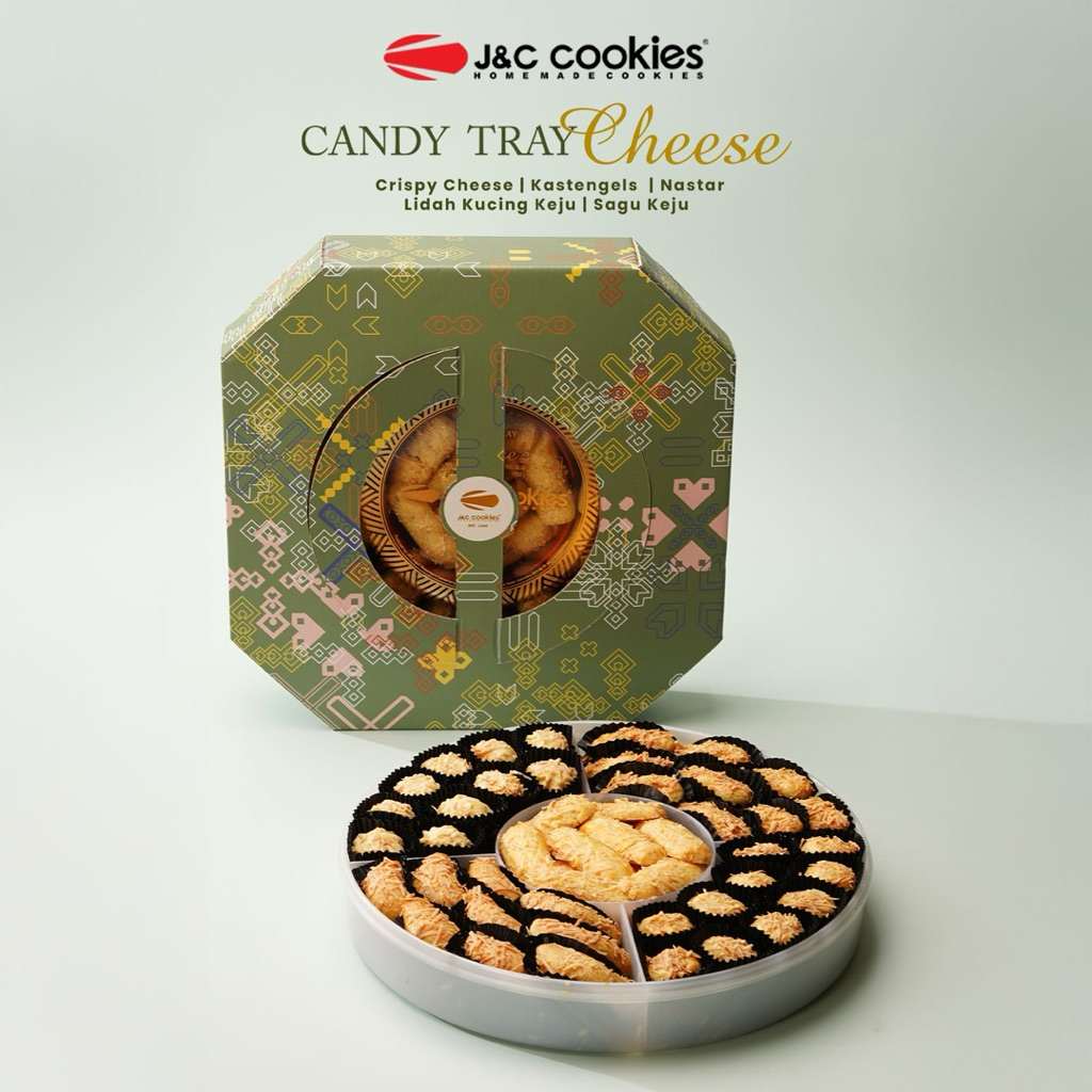 Candy tray JnC cookies Free Gable Box