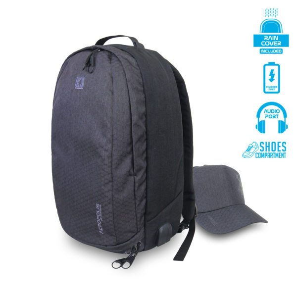 Tas Ransel Premium  CONSINA LAPTOP 15 INC  ACROPOLIS 24L TOPI INCLUDE