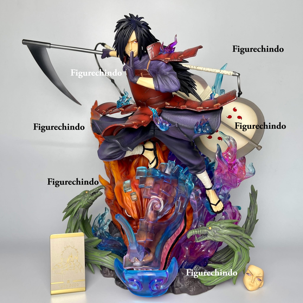 [ Ready ] Statue Naruto Shipudden [ From JT Studio ] Madara Kyubi Edo Tensei 40cm Recast