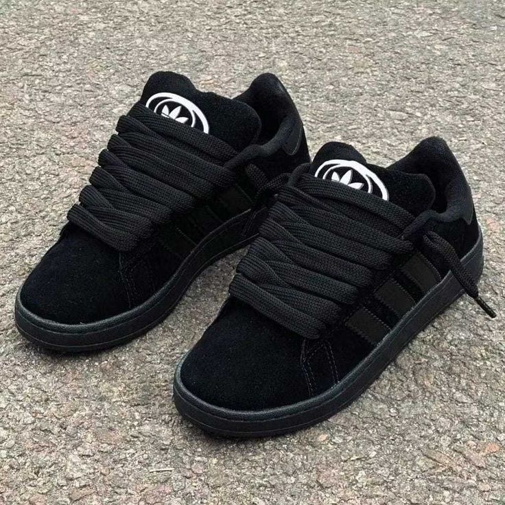 Sepatu Gendut Campus 00s FULL HITAM Unisex