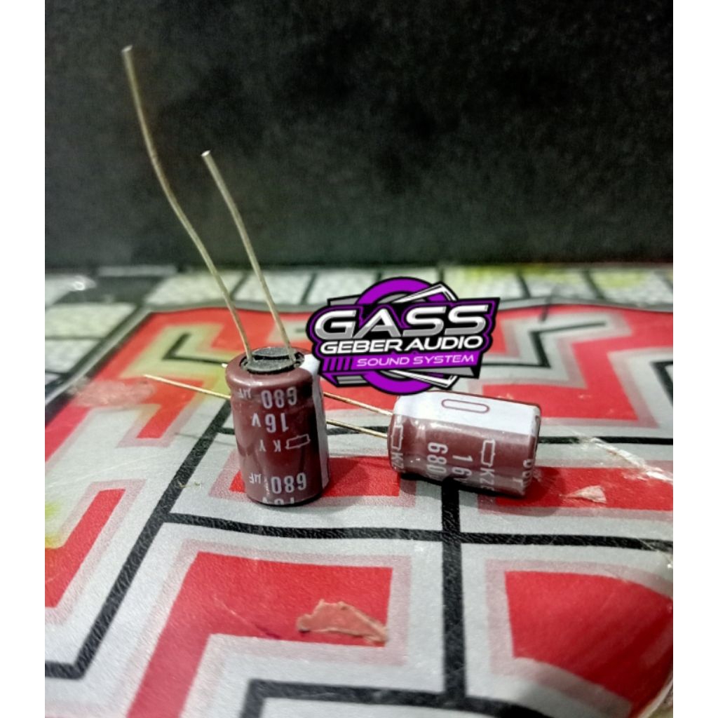 elko 680uf 16v per 100pcs