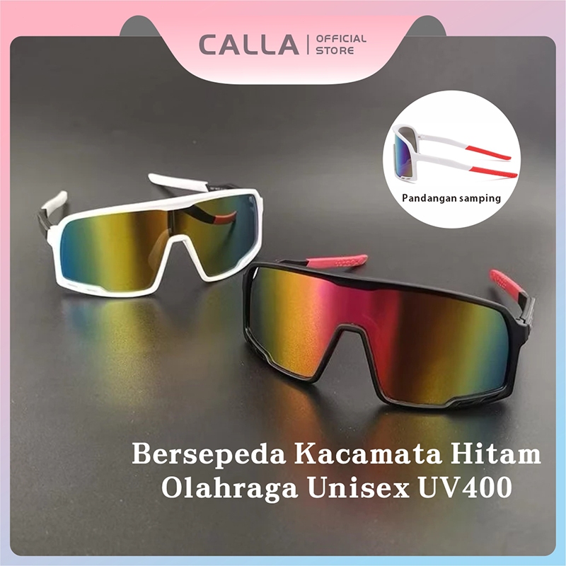 Calla Kacamata Unisex Anti UV400 Kacamata /Outdoor Sepeda Bersepeda Bermotor Anti Silau Debu