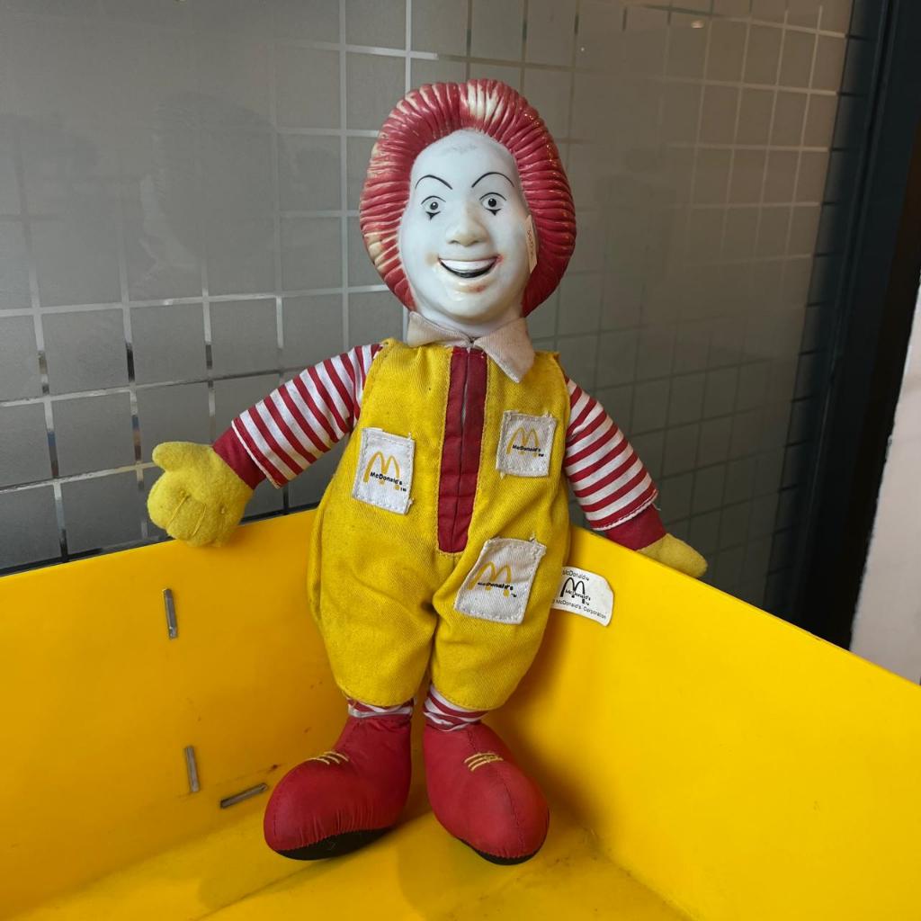 Mos9 Boneka Ronald McDonalds Vintage