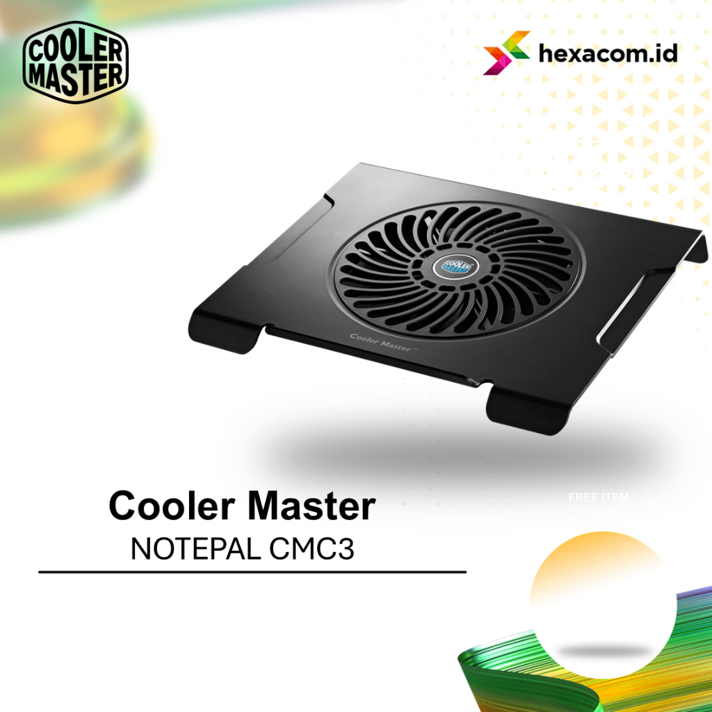 Cooling Pad Laptop Cooler Master Notepal CMC3