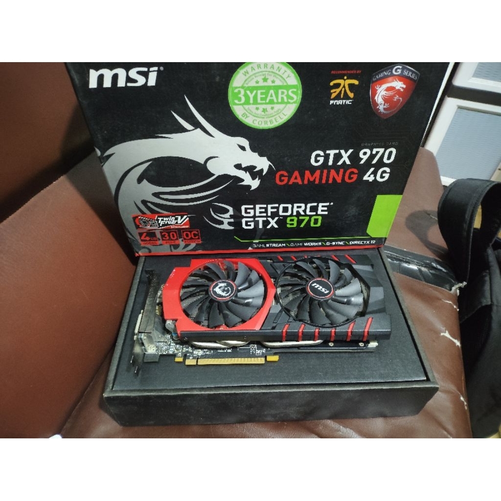msi gaming gtx 970 4gb dd5 fulset