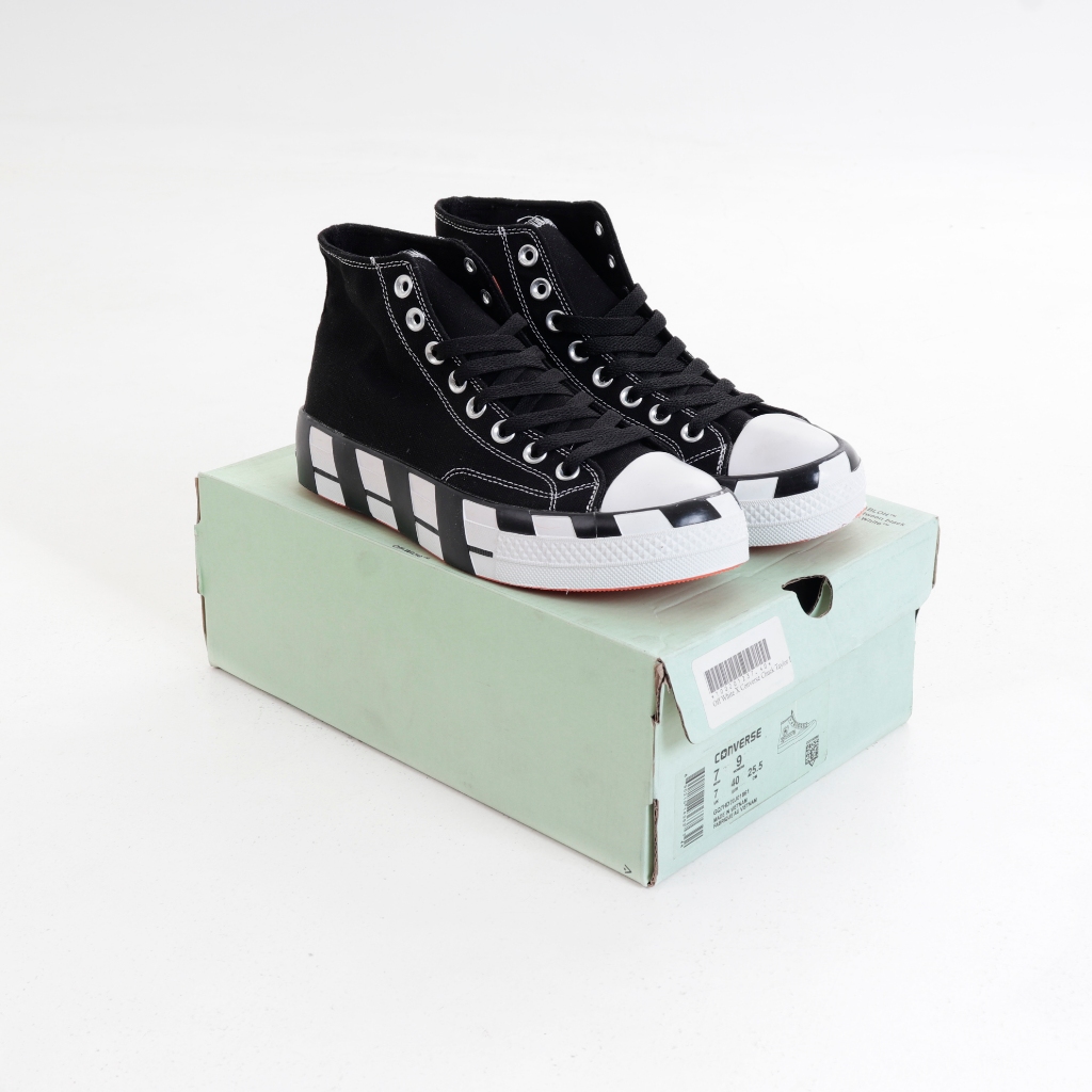 Off White X Converse Chuck Taylor Black