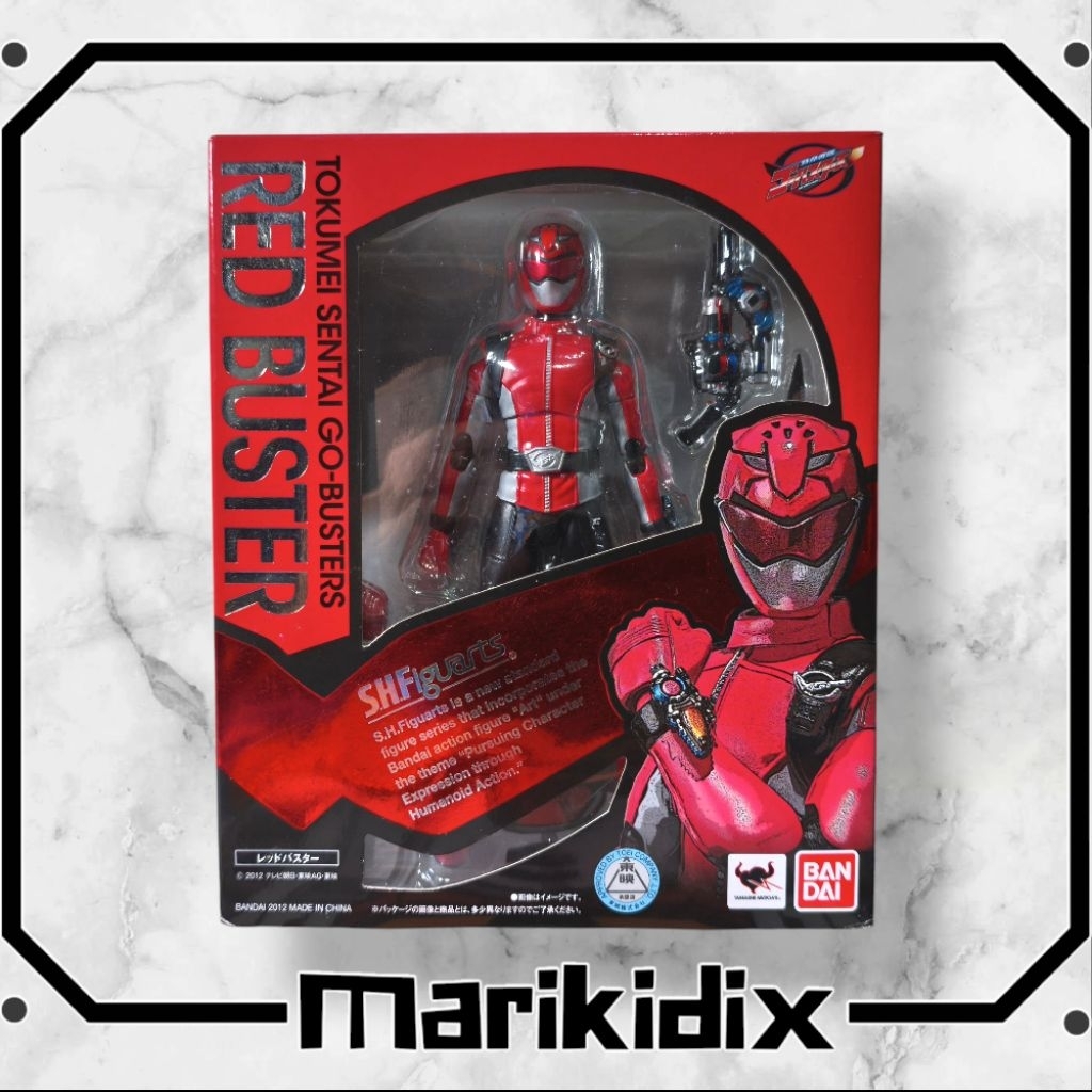 SHFiguarts Red Buster Tokumei Sentai Go Buster Red Buster - Bandai