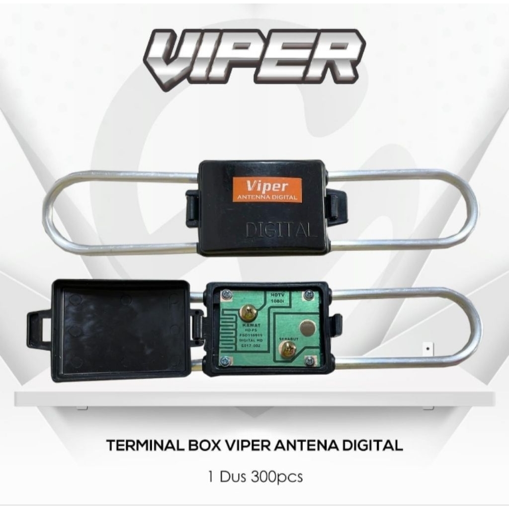 Depule Terminal Antena TV Digital UHF VIPER